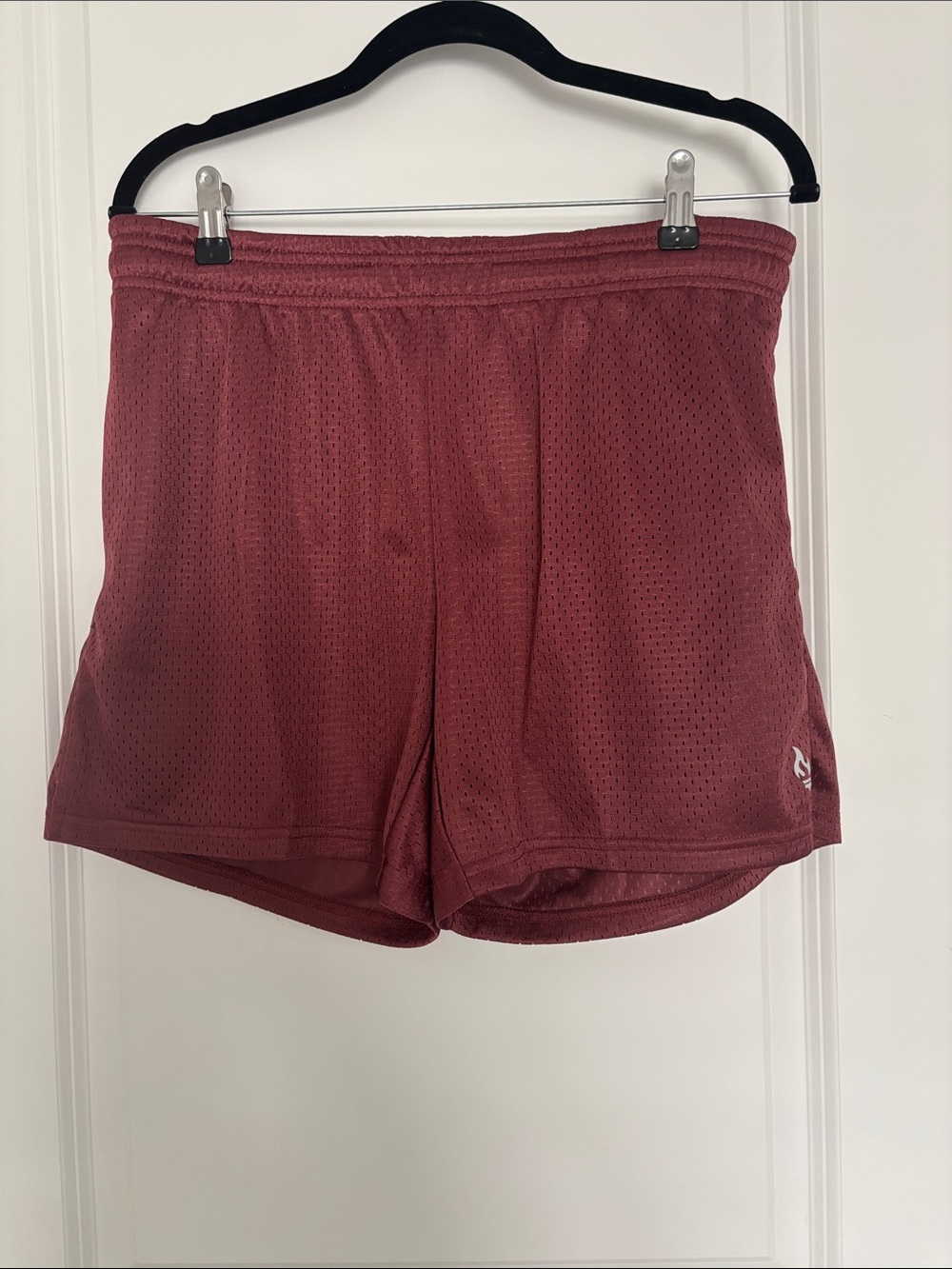 liberty Maroon Athletic Mesh Shorts